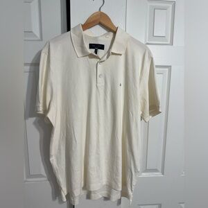 rag & bone Off-White Polo Shirt